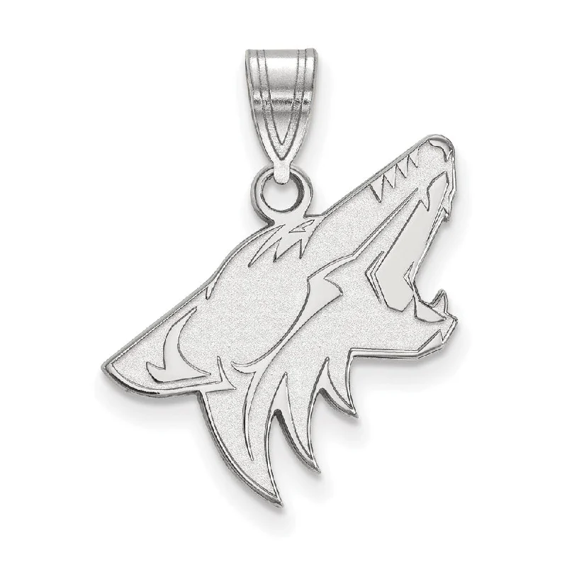 Premium Jewelry, Premium Discounts – Act Fast Sterling Silver NHL Arizona Coyotes Large Pendant Premium Jewelry, Premium Discounts – Act Fast Sterling Silver NHL Arizona Coyotes Large Pendant