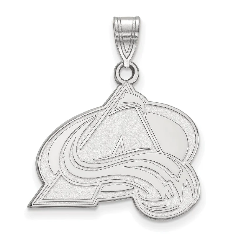 Timeless Elegance Now At Special Discounts Sterling Silver NHL Colorado Avalanche Large Pendant Timeless Elegance Now At Special Discounts Sterling Silver NHL Colorado Avalanche Large Pendant