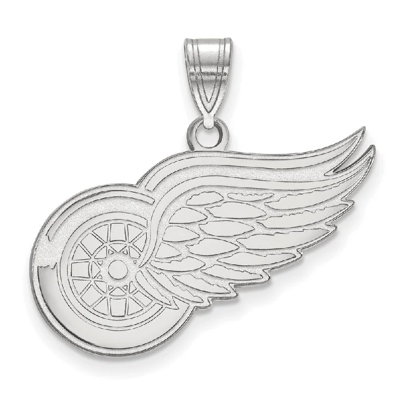 Trending Jewelry Styles Now At Limited-Time Discounts Sterling Silver NHL Detroit Red Wings Large Pendant Trending Jewelry Styles Now At Limited-Time Discounts Sterling Silver NHL Detroit Red Wings Large Pendant