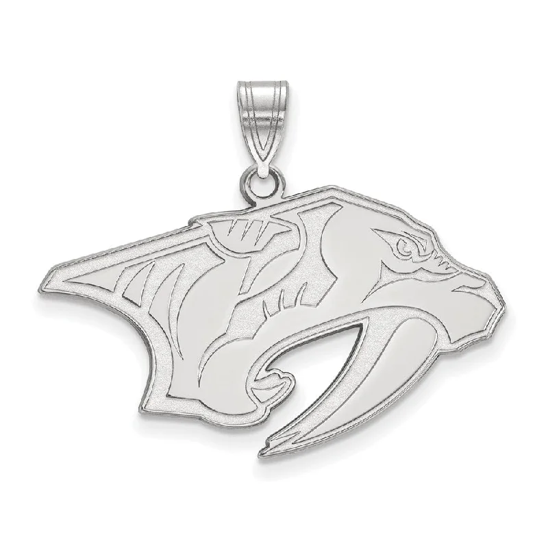 Shop Signature Jewelry Styles At Exclusive Prices Sterling Silver NHL Nashville Predators Large Pendant Shop Signature Jewelry Styles At Exclusive Prices Sterling Silver NHL Nashville Predators Large Pendant