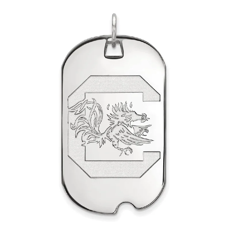 Fine Jewelry, Limited-Time Offers Available Sterling Silver South Carolina Large Dog Tag Pendant Fine Jewelry, Limited-Time Offers Available Sterling Silver South Carolina Large Dog Tag Pendant