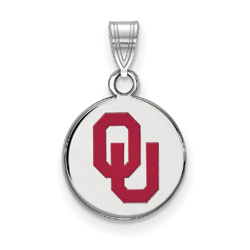 Limited-Time Jewelry Sale – Don't Miss These Deals Sterling Silver U. of Oklahoma Small Enamel 'OU' Disc Pendant Limited-Time Jewelry Sale – Don't Miss These Deals Sterling Silver U. of Oklahoma Small Enamel 'OU' Disc Pendant