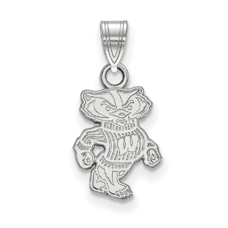 Seasonal Jewelry Deals – Elevate Your Style Sterling Silver U. of Wisconsin Small Badgers Pendant Seasonal Jewelry Deals – Elevate Your Style Sterling Silver U. of Wisconsin Small Badgers Pendant
