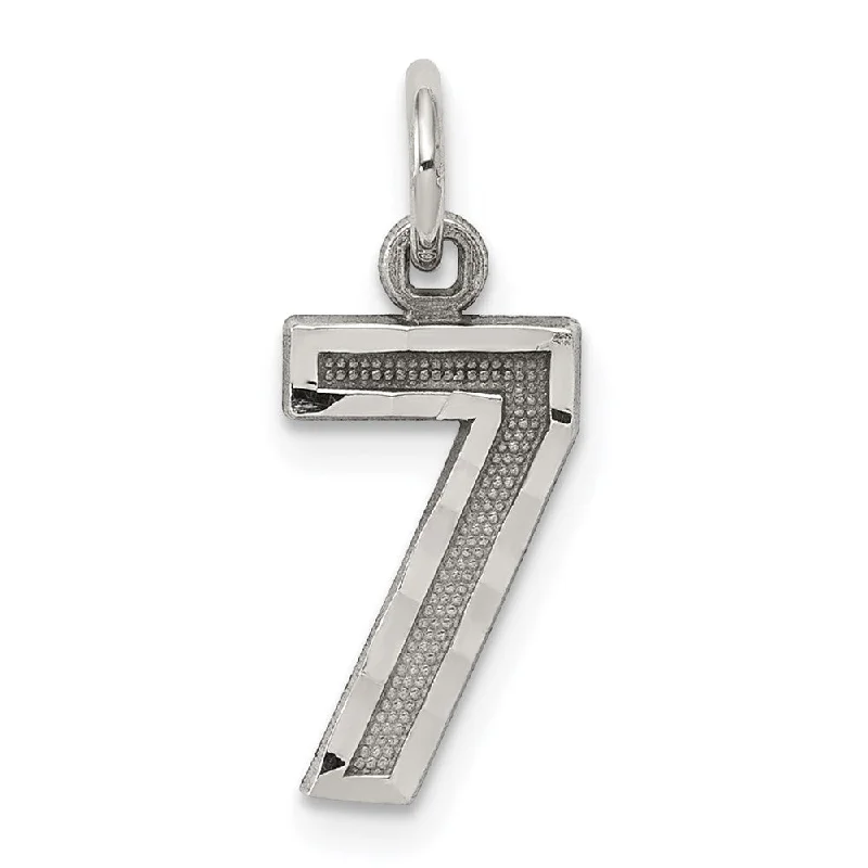Your Dream Jewelry At Dream Prices – Shop Now Sterling Silver, Varsity Collection, Small D/C Pendant, Number 7 Your Dream Jewelry At Dream Prices – Shop Now Sterling Silver, Varsity Collection, Small D/C Pendant, Number 7