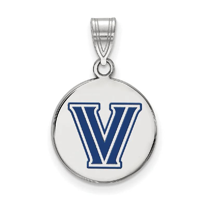Buy More, Save More – Special Jewelry Discounts Sterling Silver Villanova U. Medium Enamel Logo Disc Pendant Buy More, Save More – Special Jewelry Discounts Sterling Silver Villanova U. Medium Enamel Logo Disc Pendant