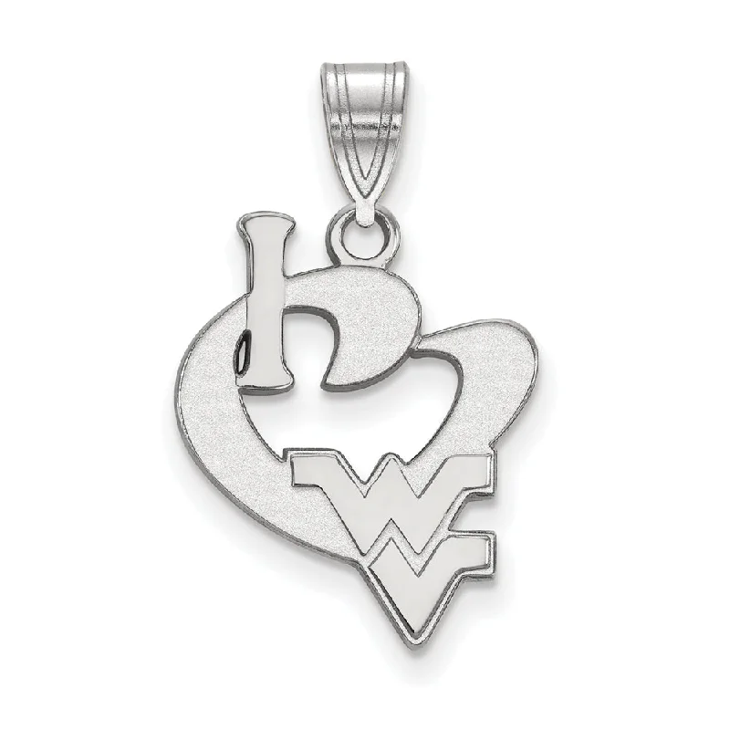 Affordable Elegance – Special Jewelry Sale Now Live Sterling Silver West Virginia U. Large I Love Logo Pendant Affordable Elegance – Special Jewelry Sale Now Live Sterling Silver West Virginia U. Large I Love Logo Pendant