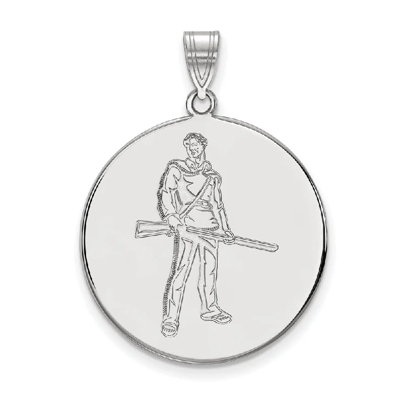 Shop Stylish Jewelry Now And Save Big Sterling Silver West Virginia U. XL Mascot Disc Pendant Shop Stylish Jewelry Now And Save Big Sterling Silver West Virginia U. XL Mascot Disc Pendant