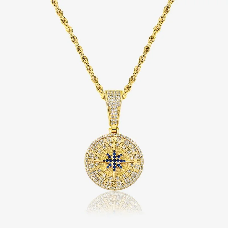 Jewelry Sale Alert – Shop Timeless Elegance Today DIAMOND COMPASS PENDANT - Gold