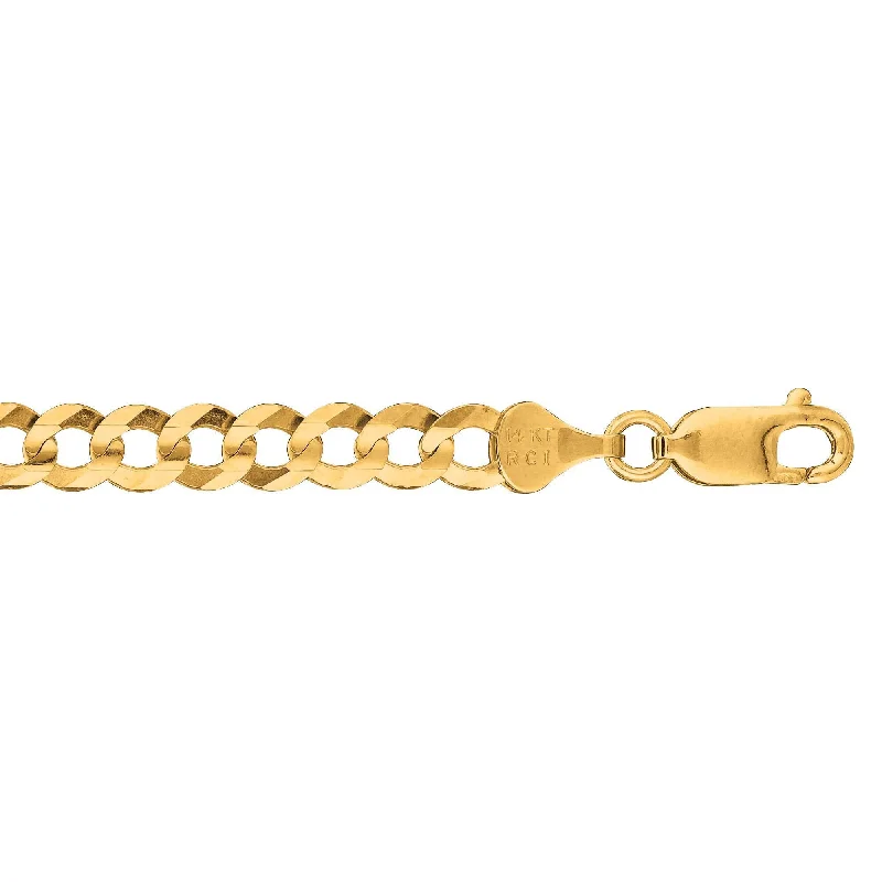 Modern Jewelry At Exclusive Discounts – Shop Today 14kt 20 inches Yellow Gold 5.7mm Diamond Cut Comfort Curb Chain with Lobster Clasp Modern Jewelry At Exclusive Discounts – Shop Today 14kt 20 inches Yellow Gold 5.7mm Diamond Cut Comfort Curb Chain with Lobster Clasp