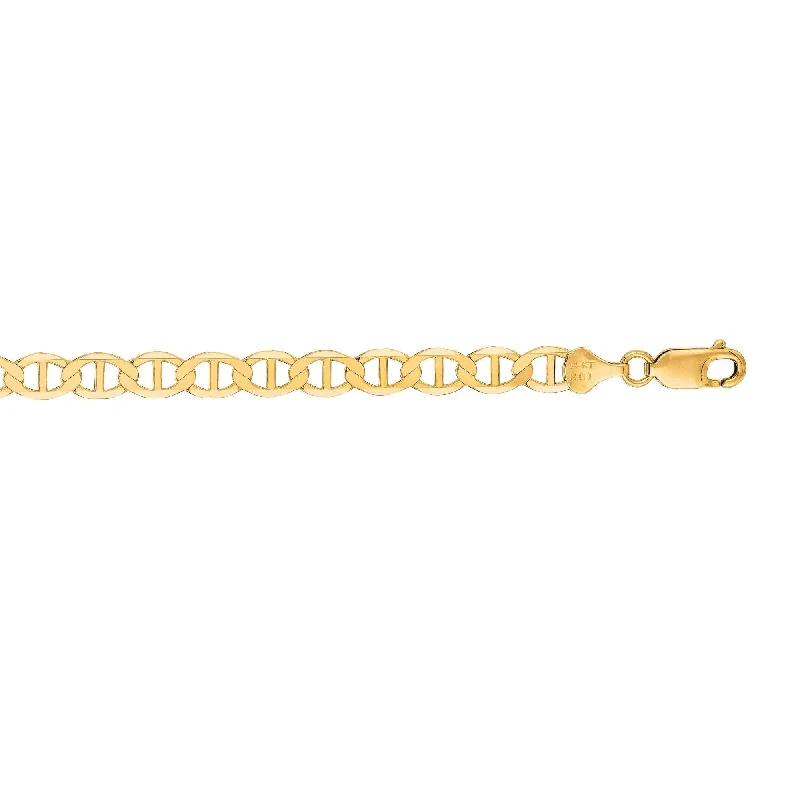 Luxury Jewelry At Unbeatable Discounts 14kt 20 inches Yellow Gold 6.3mm Diamond Cut Mariner Link Chain with Lobster Clasp Luxury Jewelry At Unbeatable Discounts 14kt 20 inches Yellow Gold 6.3mm Diamond Cut Mariner Link Chain with Lobster Clasp