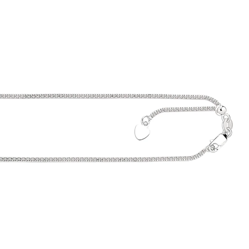 Elegant Jewelry At Unbeatable Offers – Shop Before It's Gone 14kt 22 inches White Gold 1.3mm Diamond Cut Adjustable Popcorn Chain with Lobster Clasp+ Small Hearring Elegant Jewelry At Unbeatable Offers – Shop Before It's Gone 14kt 22 inches White Gold 1.3mm Diamond Cut Adjustable Popcorn Chain with Lobster Clasp+ Small Hearring