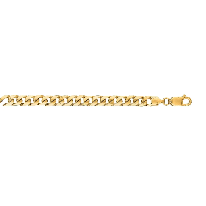 Dazzle In Elegance With Our Biggest Jewelry Sale 14kt 8.50 inches Yellow Gold 5.8mm Diamond Cut Miami Cuban Link Chain with Lobster Cla sp Dazzle In Elegance With Our Biggest Jewelry Sale 14kt 8.50 inches Yellow Gold 5.8mm Diamond Cut Miami Cuban Link Chain with Lobster Cla sp