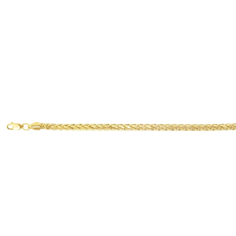 Affordable Luxury Jewelry For Every Occasion 14kt Gold 24 inches Yellow Finish 4.5mm Diamond Cut Round Diamond Cut Franco Chain with Lobster Clasp Affordable Luxury Jewelry For Every Occasion 14kt Gold 24 inches Yellow Finish 4.5mm Diamond Cut Round Diamond Cut Franco Chain with Lobster Clasp