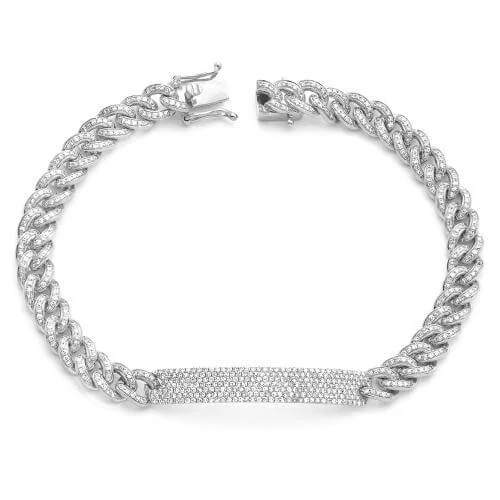 Your Dream Jewelry At Dream Prices 14KW 2.05CTW DIAMOND MIAMI CUBAN BRACELET WITH DIA Your Dream Jewelry At Dream Prices 14KW 2.05CTW DIAMOND MIAMI CUBAN BRACELET WITH DIA