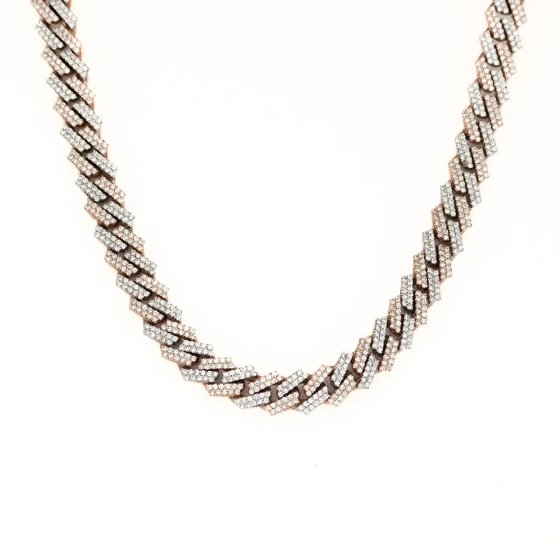 Timeless Elegance, Temporary Discounts – Act Fast 16.5mm 2 Tone Cuban Link Chain