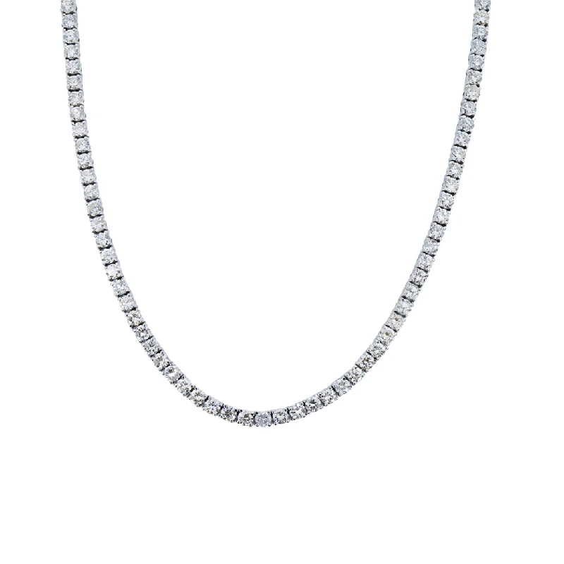 Don't Miss These Dazzling Jewelry Discounts 3.6mm White Tennis Chain
