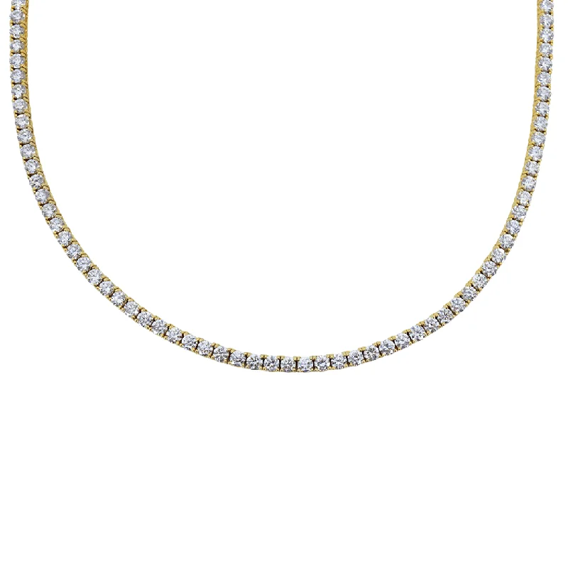 Best Jewelry Sale Prices – Limited-Time Offer 3.8mm Yellow Tennis Chain