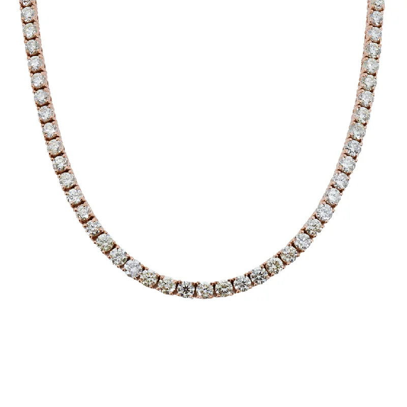 Jewelry Deals That Outshine The Rest 4.5mm Rose Tennis Chain