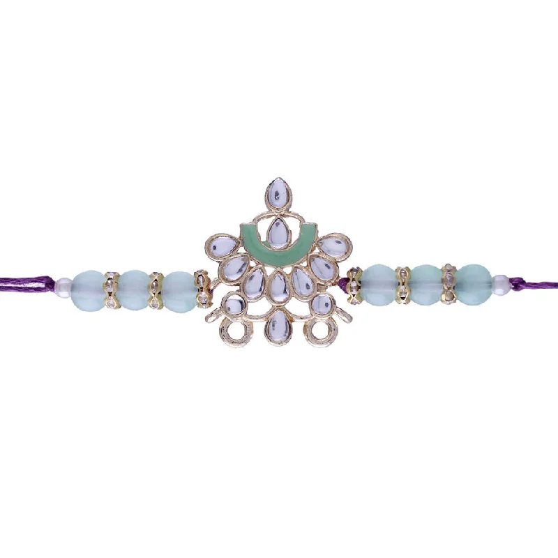 Once-A-Year Jewelry Deals – Shop Before They’Re Gone Etnico Gold Plated Ethnic Designer Enamel Pearl Beads Rakhi Bracelet for Brother/Men (R066Min) Once-A-Year Jewelry Deals – Shop Before They’Re Gone Etnico Gold Plated Ethnic Designer Enamel Pearl Beads Rakhi Bracelet for Brother/Men (R066Min)