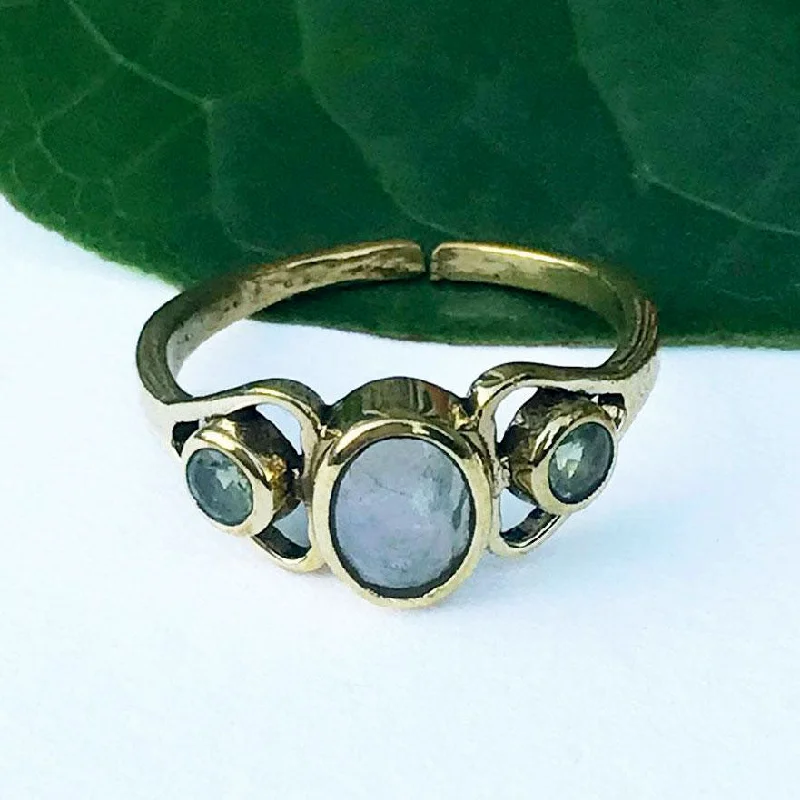 Get The Best Deals On Timeless Jewelry Pieces Moonstone Peridot Ring, India