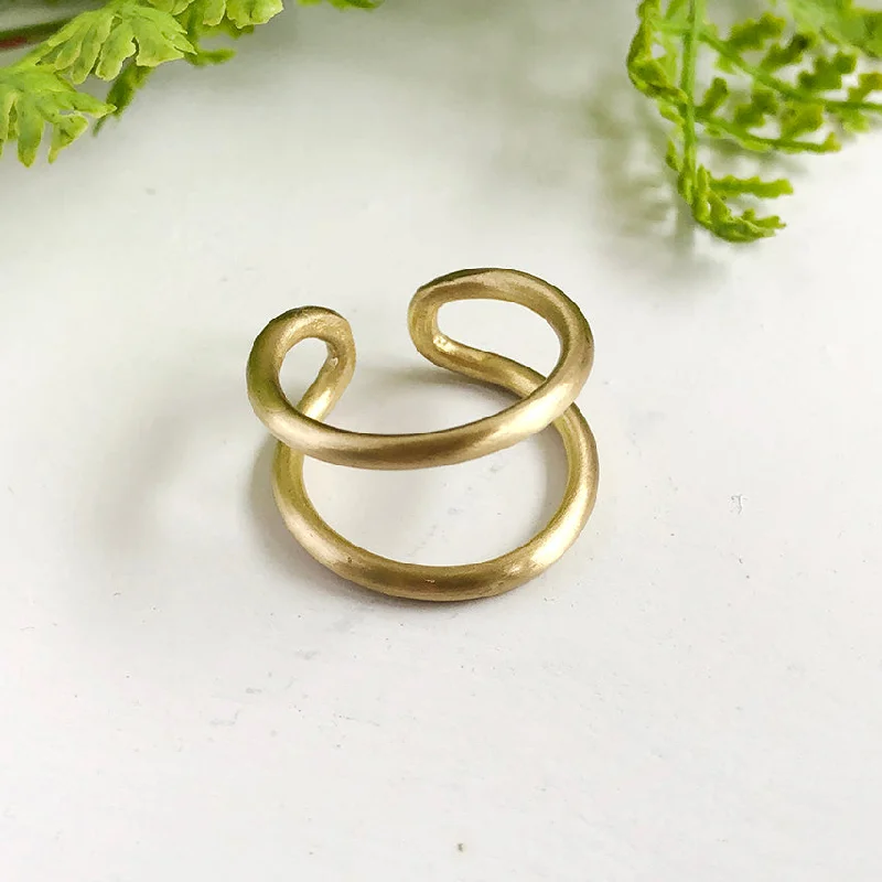Exclusive Jewelry Sale Event – Shop Now Parallel Bar Ring - Gold, India