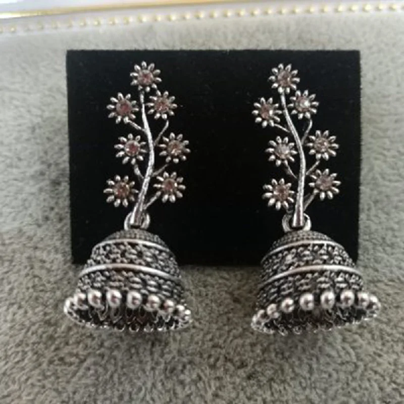 Exclusive Jewelry Sale – Limited-Time Discounts Tahura Oxidised Plated Jhumki Earrings Exclusive Jewelry Sale – Limited-Time Discounts Tahura Oxidised Plated Jhumki Earrings