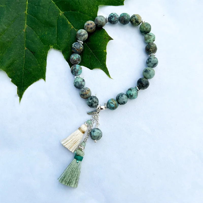 Seasonal Jewelry Sale – Upgrade Your Style Today Tassel Lover's Bracelet - Turquoise, Thailand Seasonal Jewelry Sale – Upgrade Your Style Today Tassel Lover's Bracelet - Turquoise, Thailand
