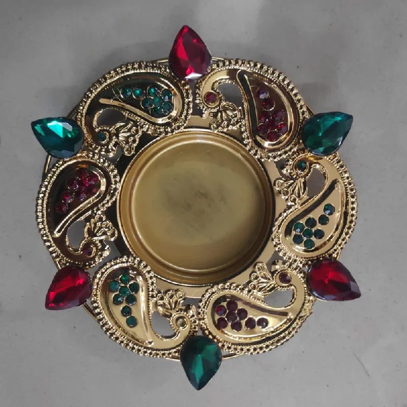 Unmissable Jewelry Clearance – Final Reductions Viky Brass Metal Gold Plated Designer Diya Unmissable Jewelry Clearance – Final Reductions Viky Brass Metal Gold Plated Designer Diya