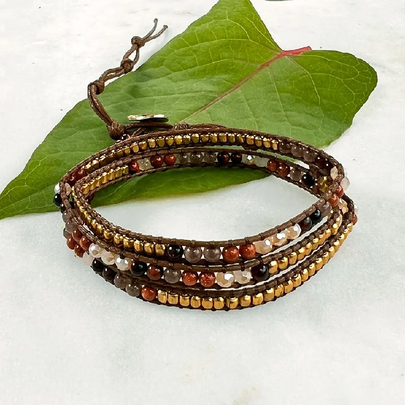 Chic, Trendy, And Affordable Jewelry Sale Wrap it Up Bead Bracelet, Thailand